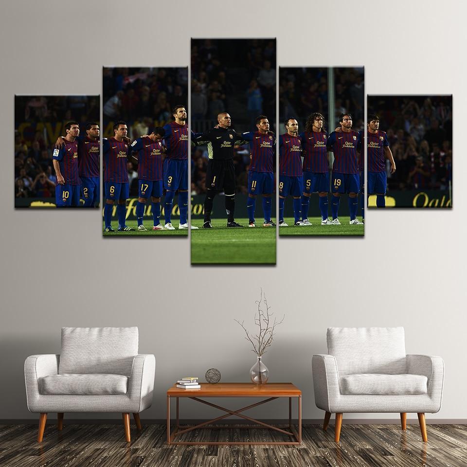 Barcelona Soccer Team – Canvas Wall Art