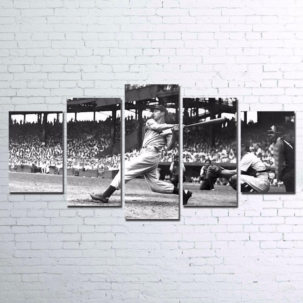 Baseball Player Vintage – Sport Canvas Wall Art