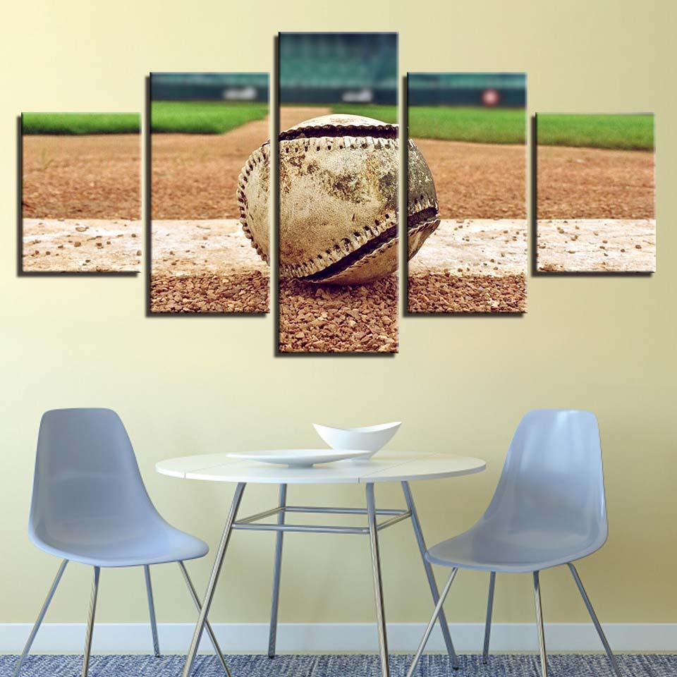 Baseball Scenery – Sport Canvas Wall Art
