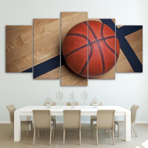 Basketball Bal – Sport Canvas Wall Art