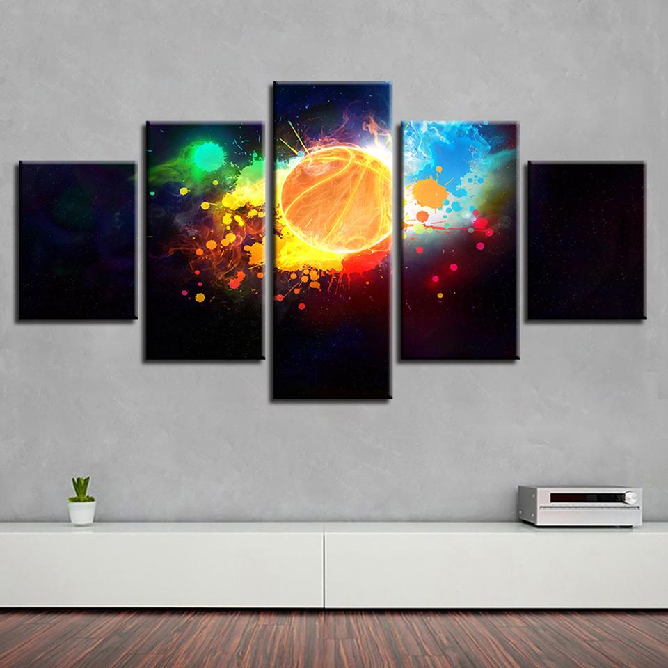 Basketball Player 5 – Sport Canvas Wall Art