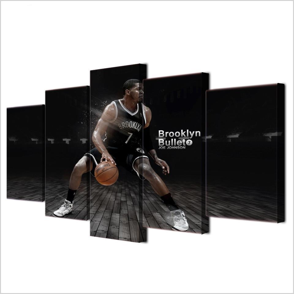 Basketball Star Brooklyn Player – Sport Canvas Wall Art