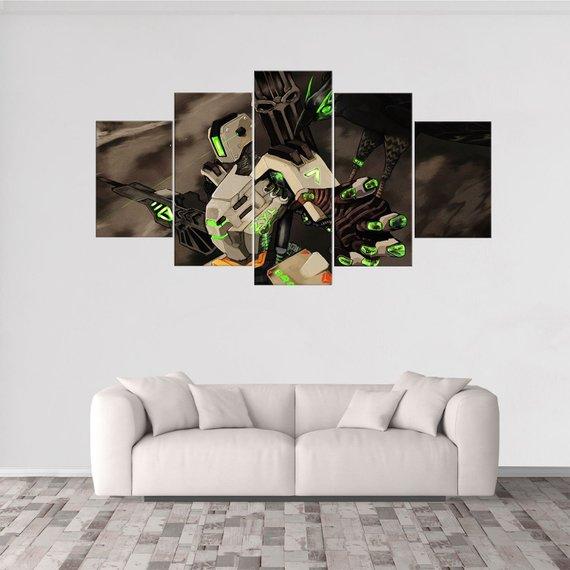 Bastion Overwatch – Gaming Canvas Wall Art