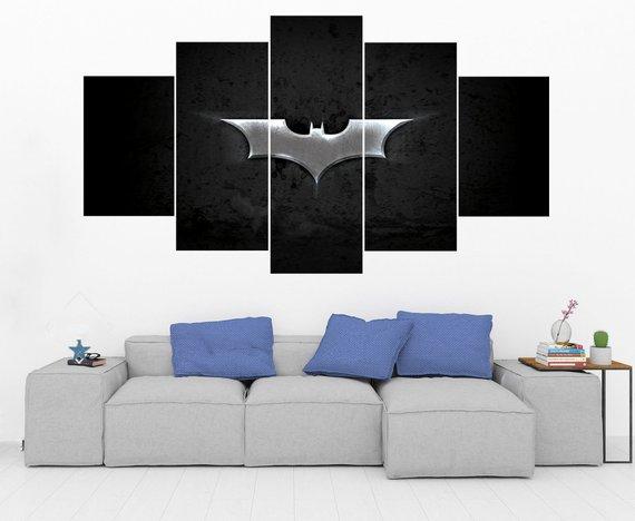 Bat Symbol – Batman 2 – Dc Canvas Wall Art