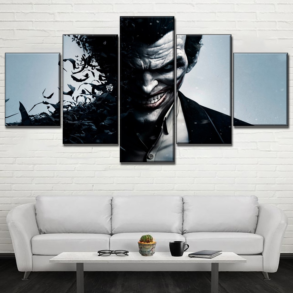 Batman Arkham Origins Joker Dc – Canvas Wall Art