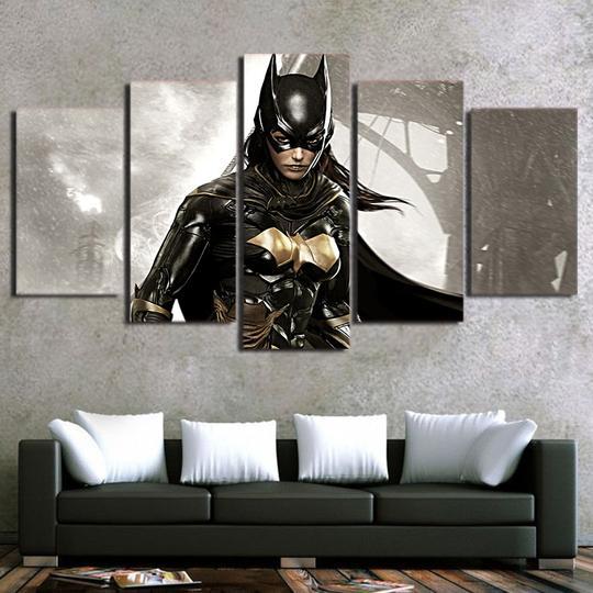 Batman Batgirl – Dc Canvas Wall Art
