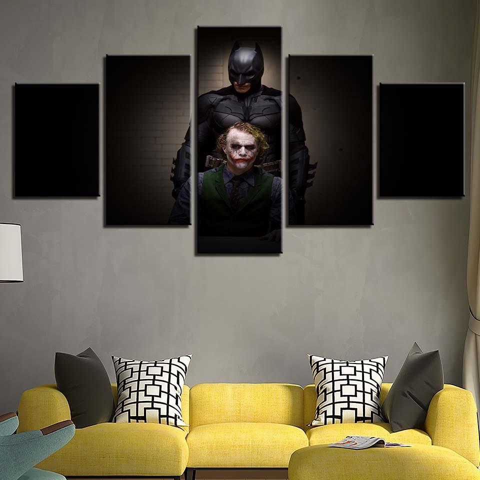 Batman Clown 2 – Movie Canvas Wall Art