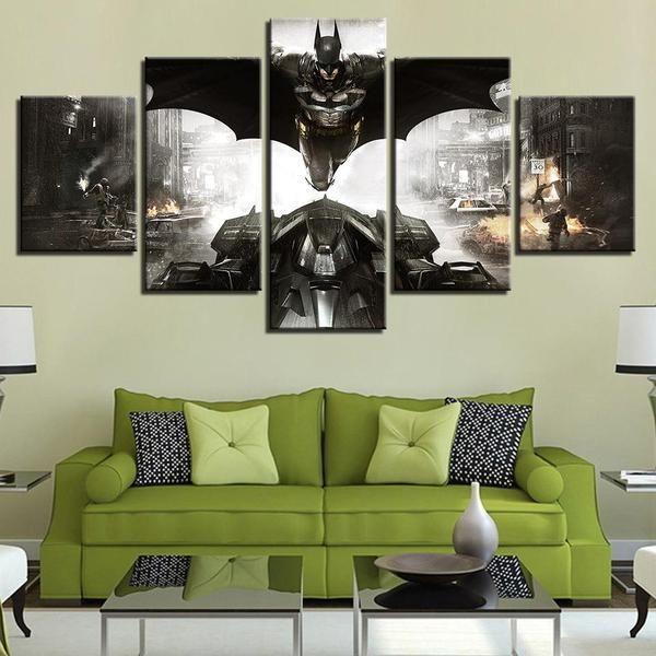 Batman Inspired Car – Dc Canvas Wall Art