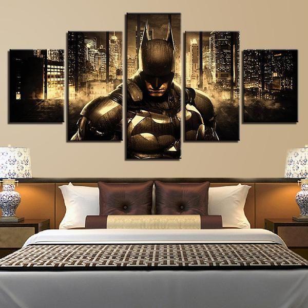 Batman Inspired Cityscapes – Canvas Wall Art