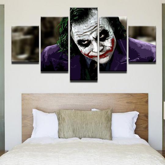 Batman Joker Heath Ledger Dc – Canvas Wall Art