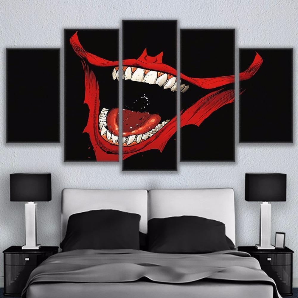 Batman Joker Smile Ation Dc – Canvas Wall Art