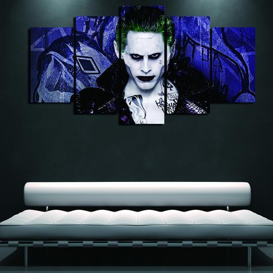 Batman Joker Suicide Squad Jared Leto – Dc Canvas Wall Art