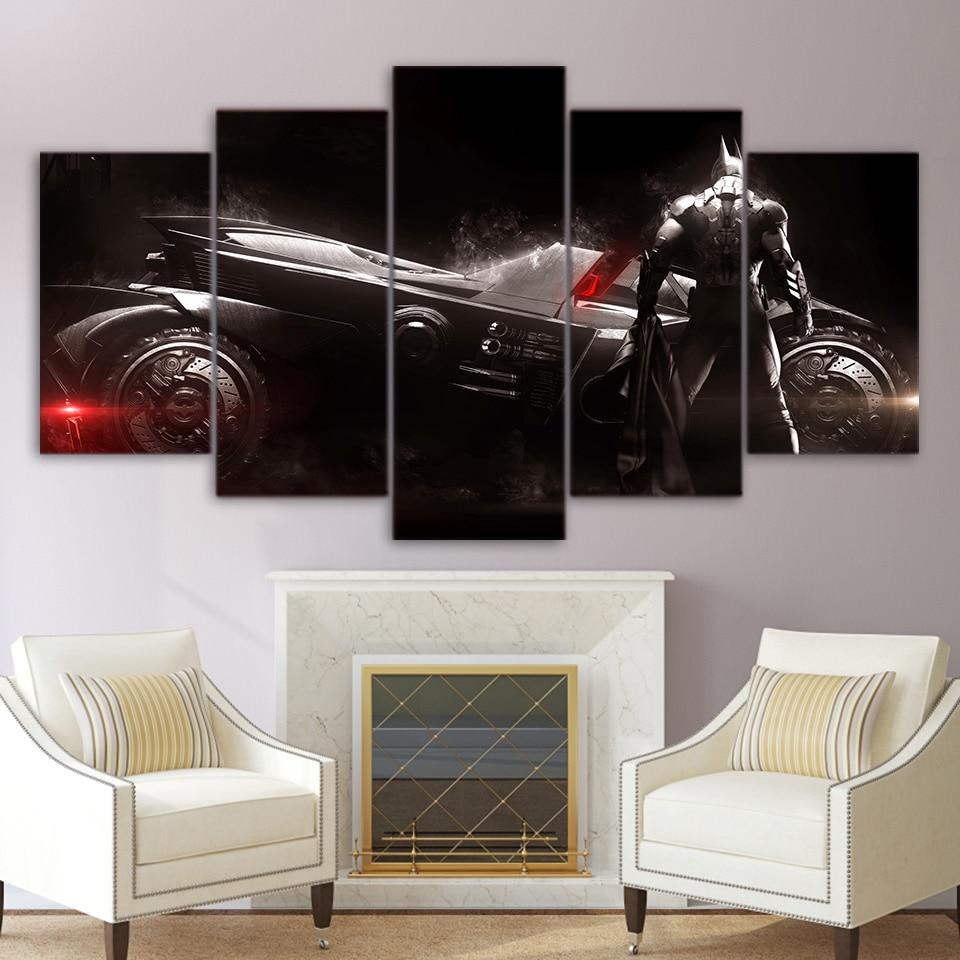 Batman Knight Batmobile – Dc Canvas Wall Art