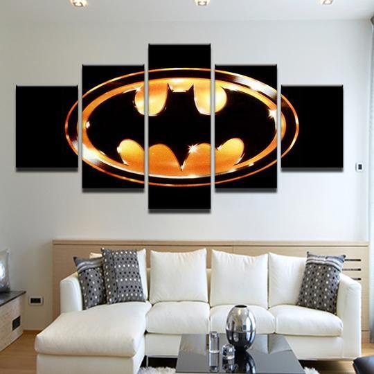 Batman Logo – Dc Canvas Wall Art Batman Logo – Dc Canvas Wall Art