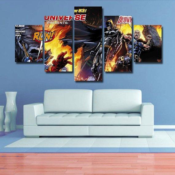 Batman Superheroes – Dc Canvas Wall Art