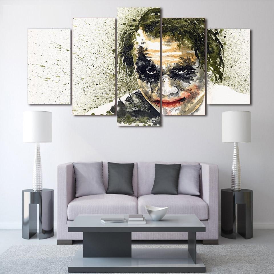 Batman The Dark Knight Joker 01 – Dc Canvas Wall Art