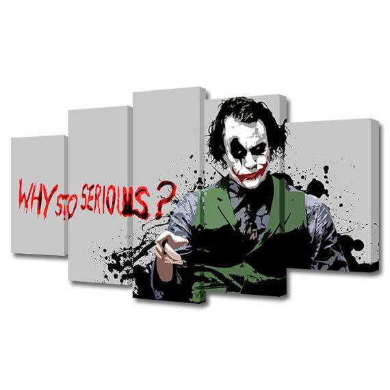 Batman The Dark Knight Joker 3 – Dc Canvas Wall Art