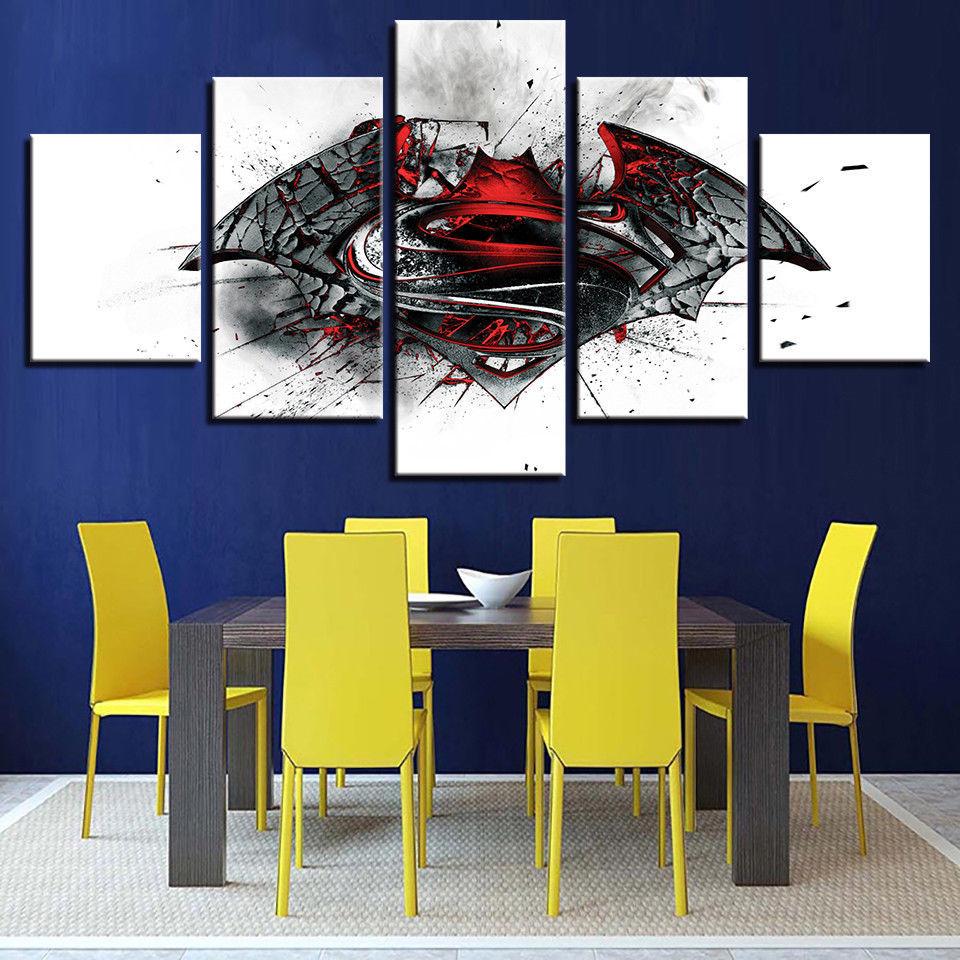 Batman Vs Superman 1 – Dc Canvas Wall Art