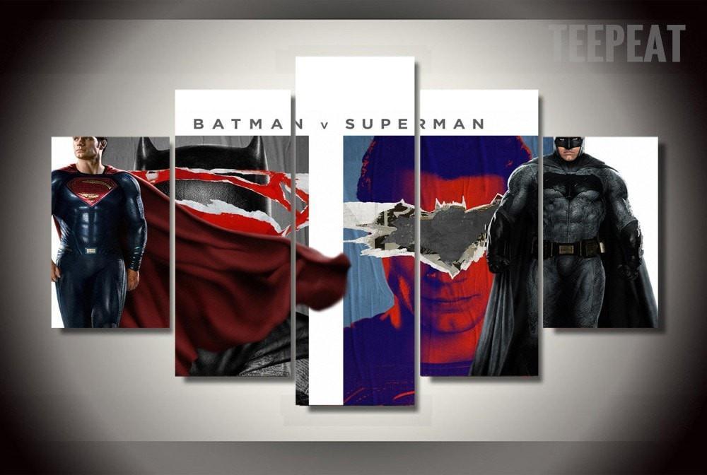 Batman Vs Superman: Dawn Of Justice – Dc Canvas Wall Art