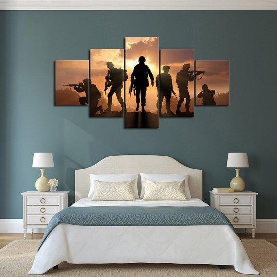 Battle Ready – Army Canvas Wall Art