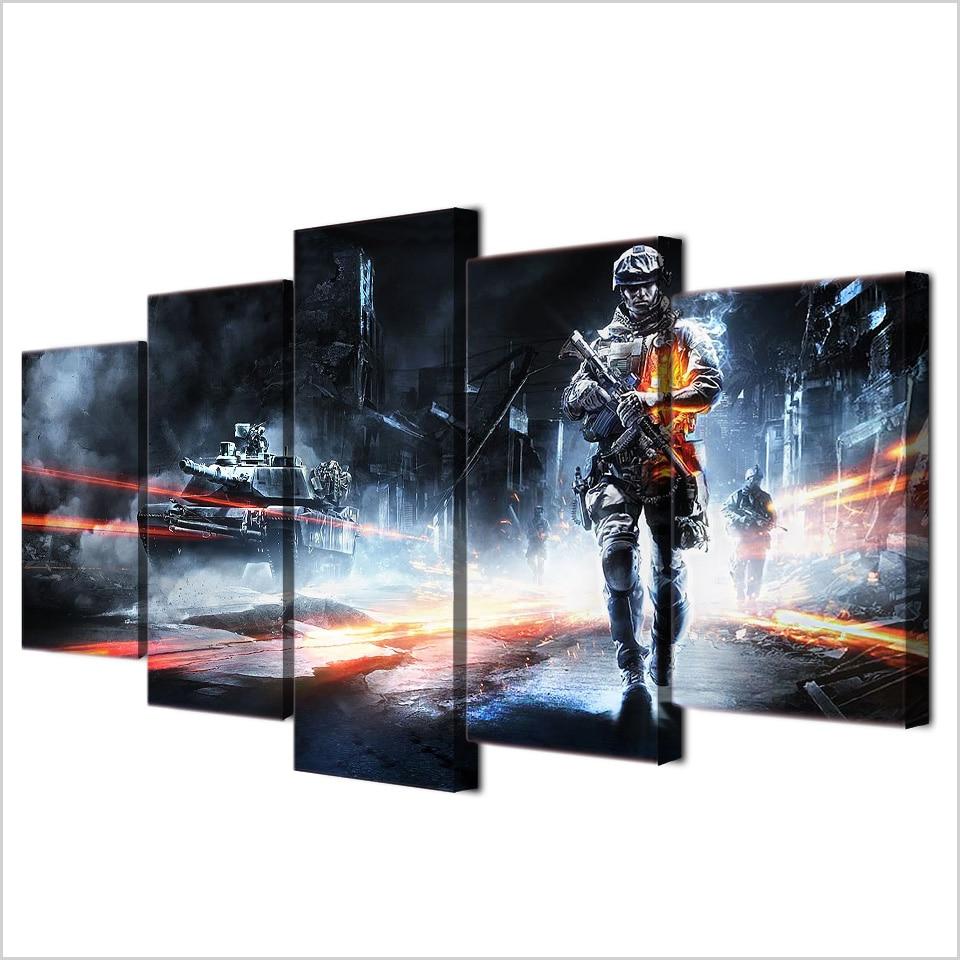 Battlefield 04 – Gaming Canvas Wall Art