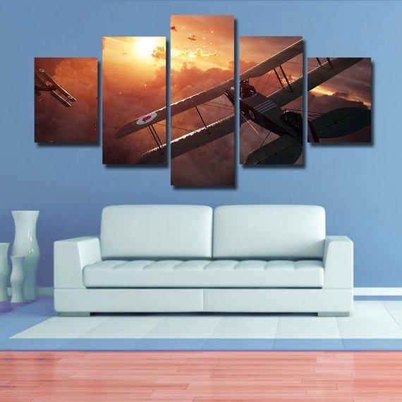 Battlefield 05 – Gaming Canvas Wall Art