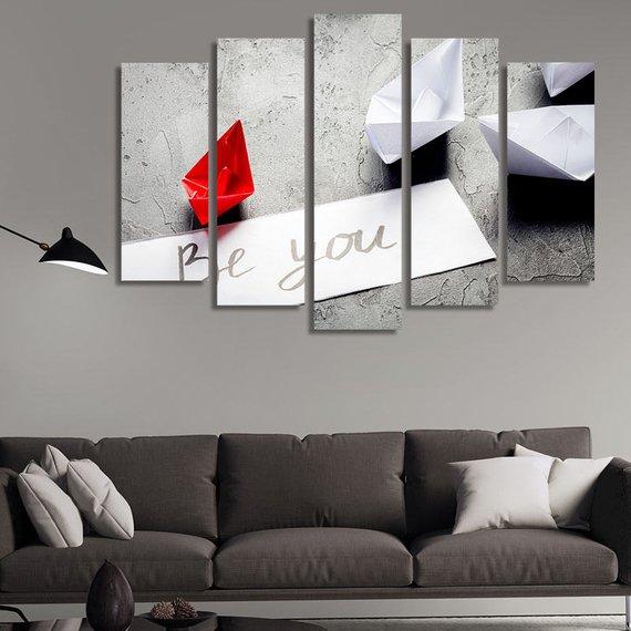 Be You – Abstract Canvas Wall Art