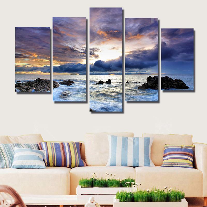 Beach And Life – Nature Canvas Wall Art