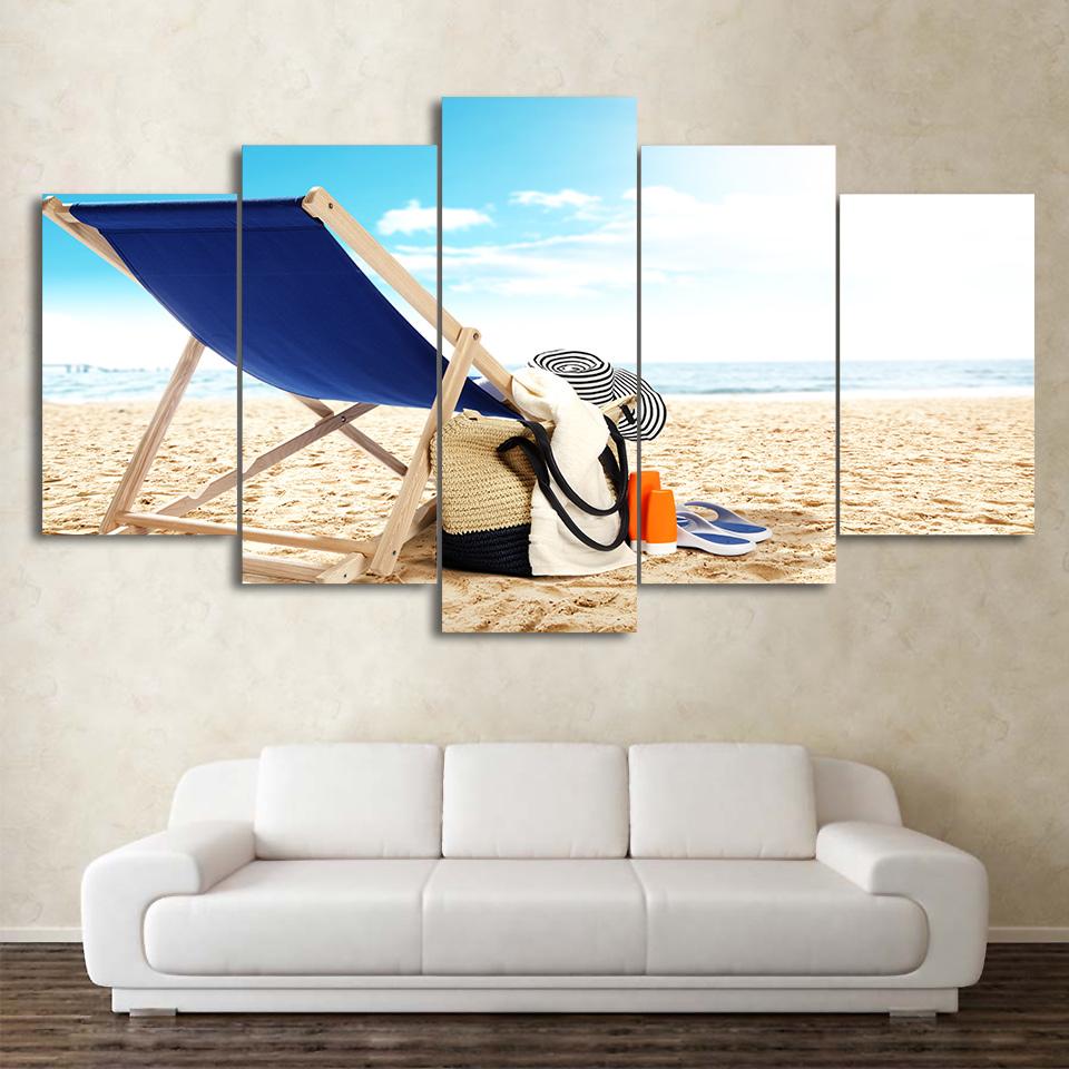 Beach Clothes – Nature Canvas Wall Art