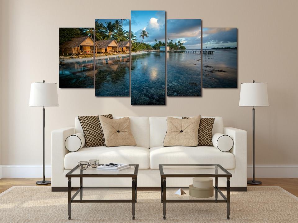 Beach House – Nature Canvas Wall Art