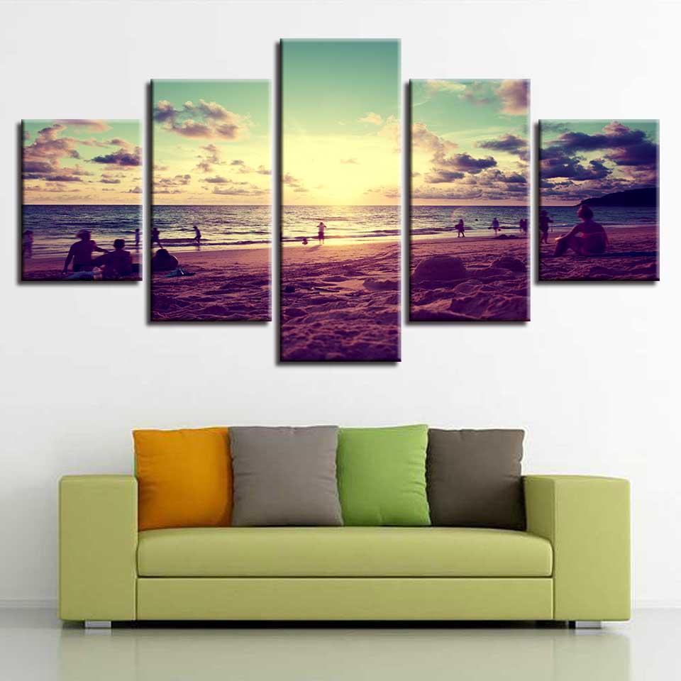 Beach Sunshine 2 – Ocean Canvas Wall Art