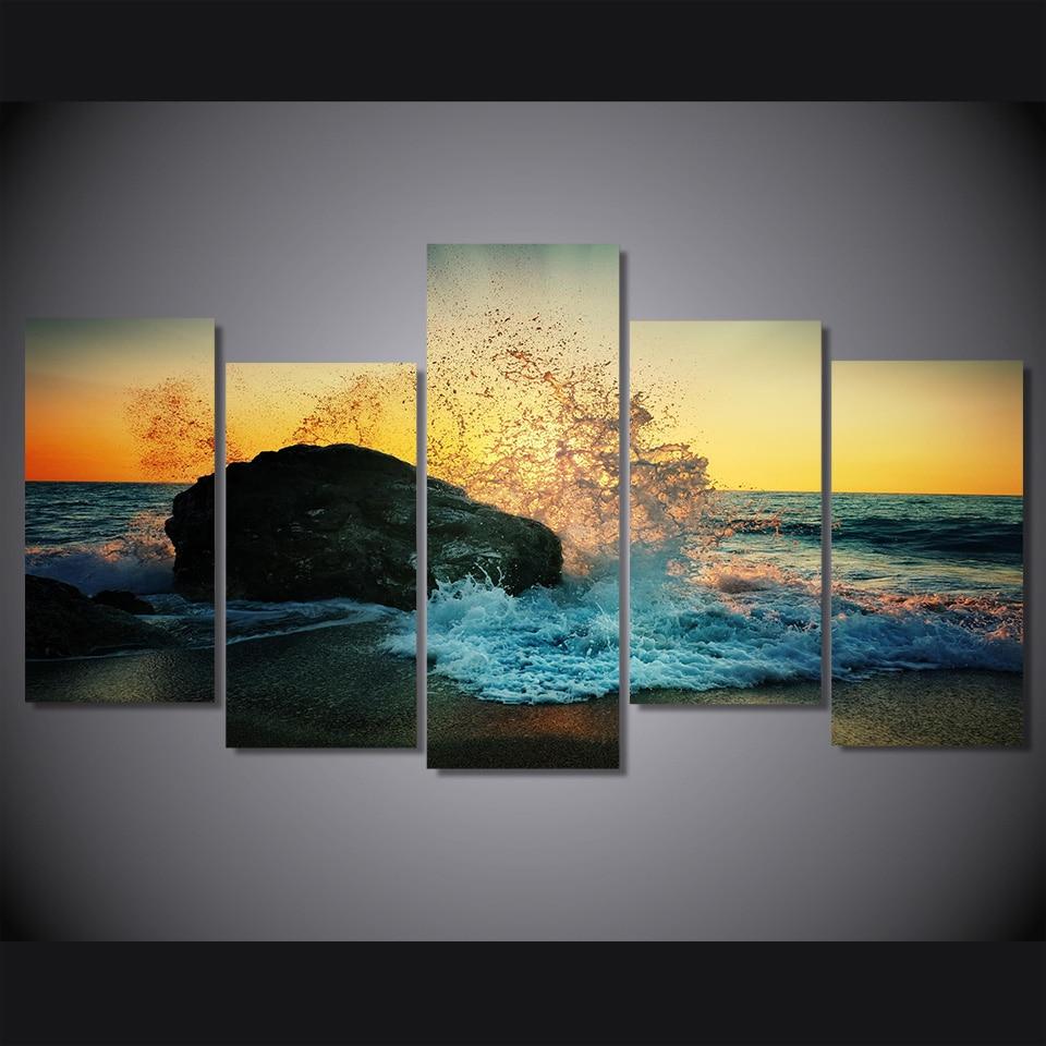 Beach Surf Reef – Nature Canvas Wall Art