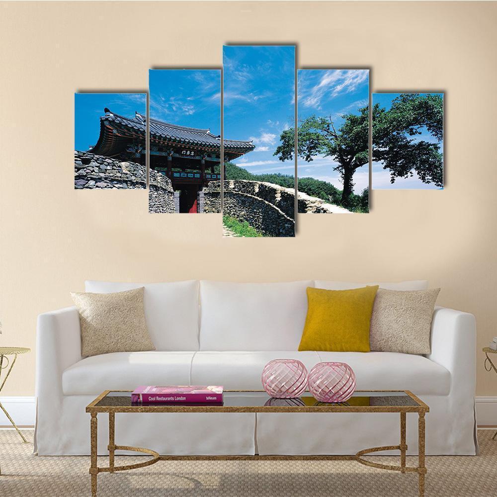 Beautiful Abstract Of Temple – Nature Canvas Wall Art