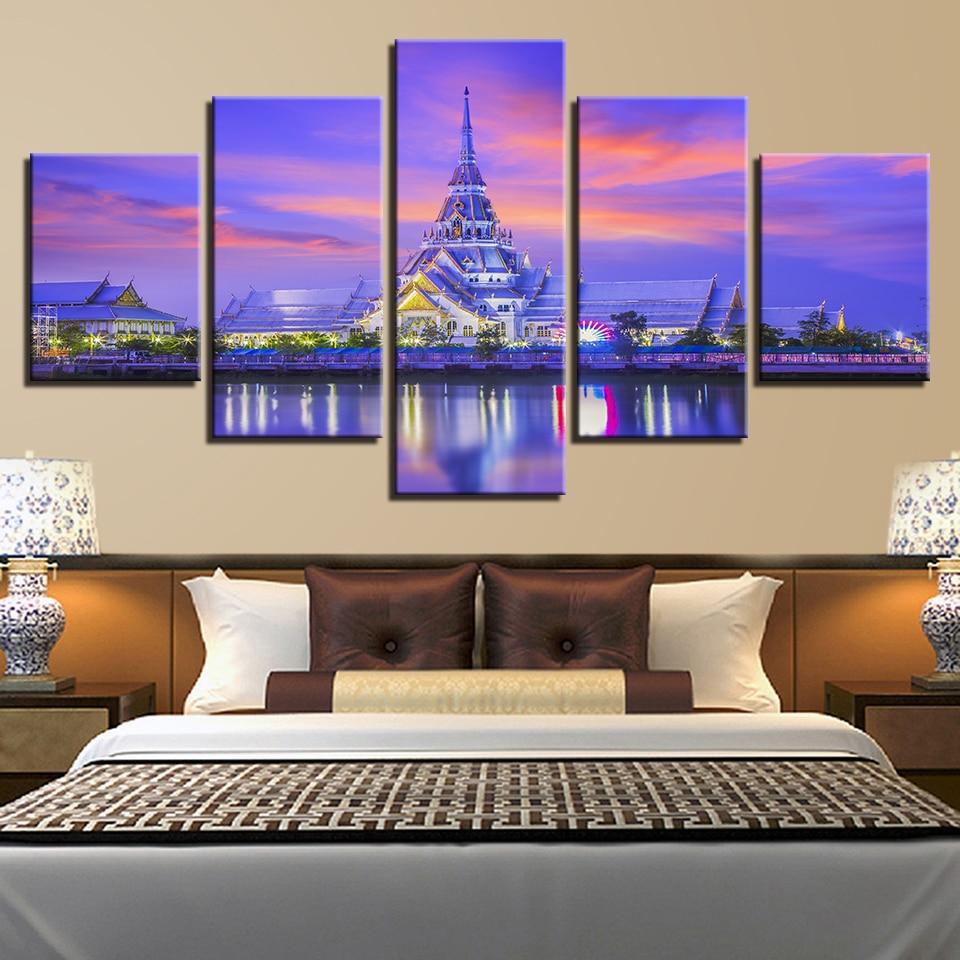 Beautiful Building 1 – Nature Canvas Wall Art