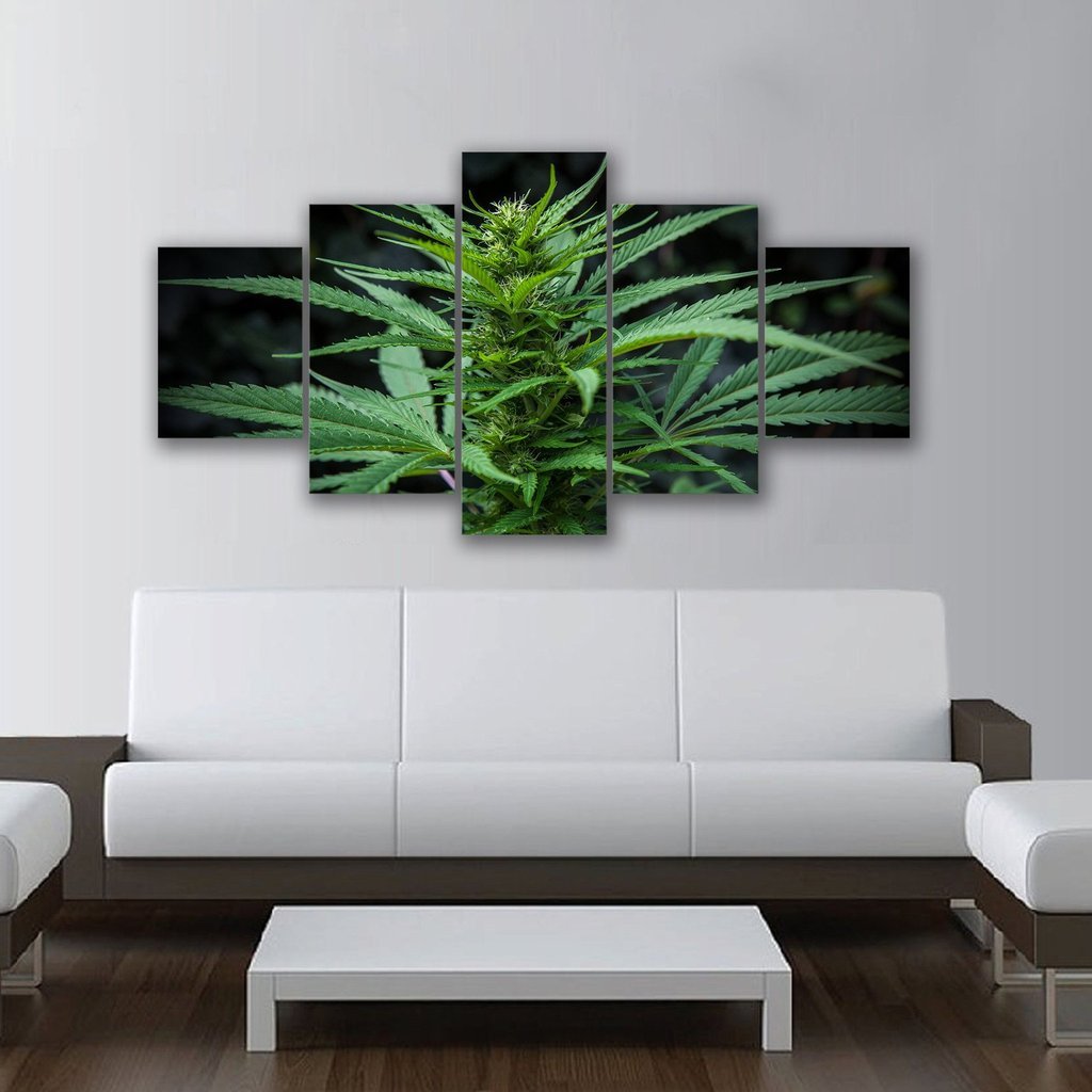 Beautiful Cannabis – Nature Canvas Wall Art