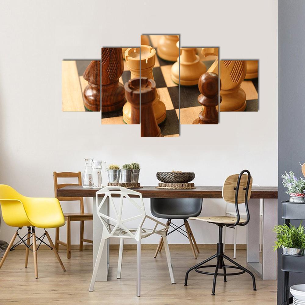 Beautiful Chess Game – Gaming Canvas Wall Art
