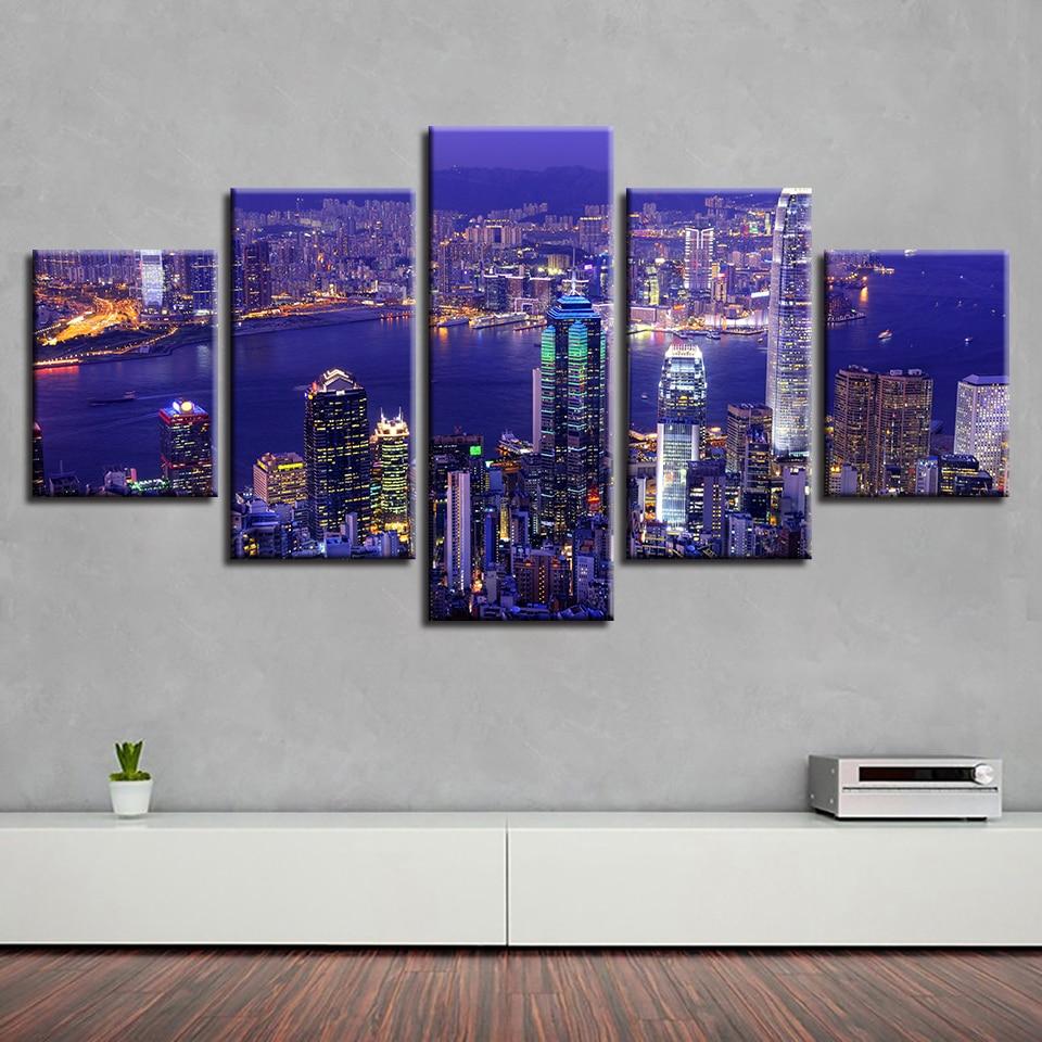 Beautiful City Building 1 – Nature Canvas Wall Art