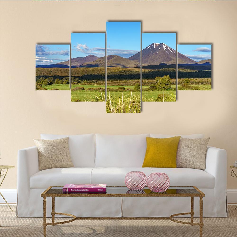 Beautiful Cone Volcano – Nature Canvas Wall Art