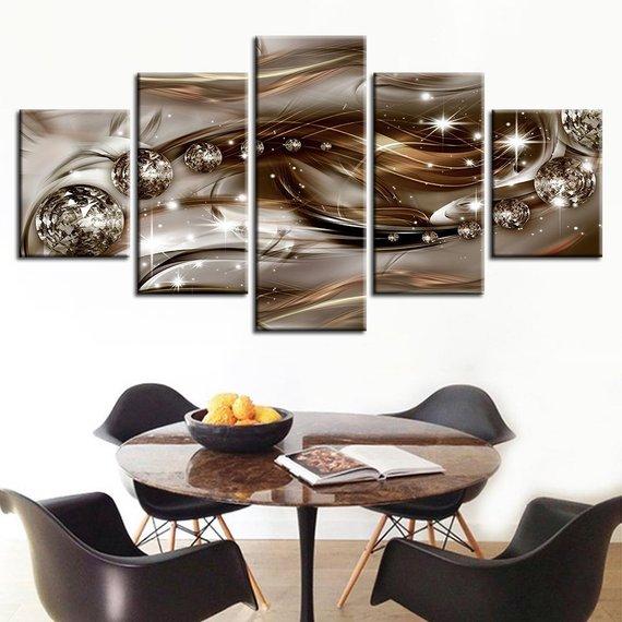 Beautiful Exquisite Diamond Diamonds – Abstract Canvas Wall Art