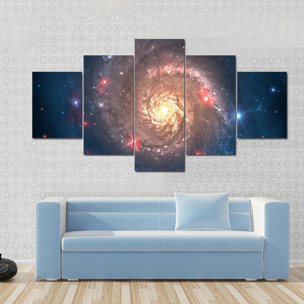 Beautiful Far Galaxy – Space Canvas Wall Art