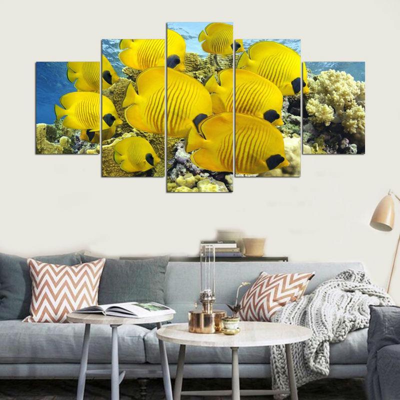 Beautiful Fishes For – Animal Canvas Wall Art