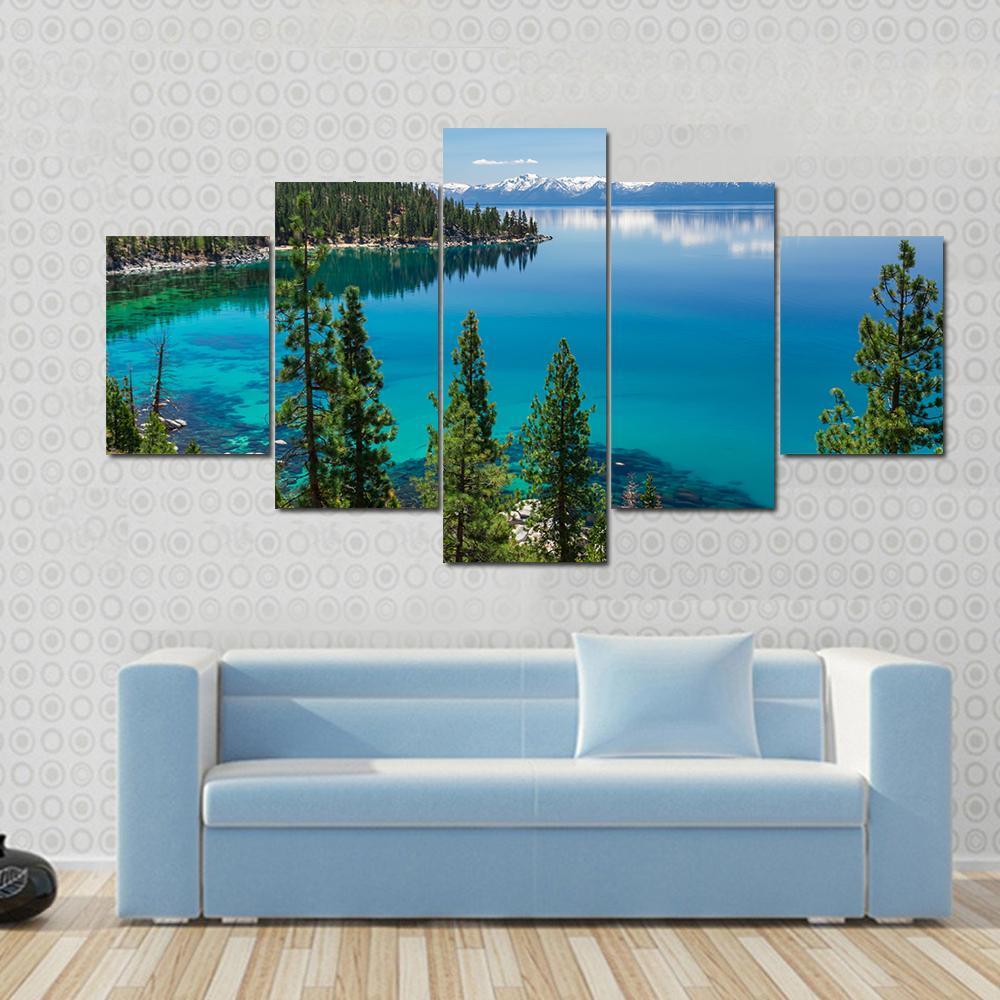 Beautiful Lake Tahoe – Nature Canvas Wall Art