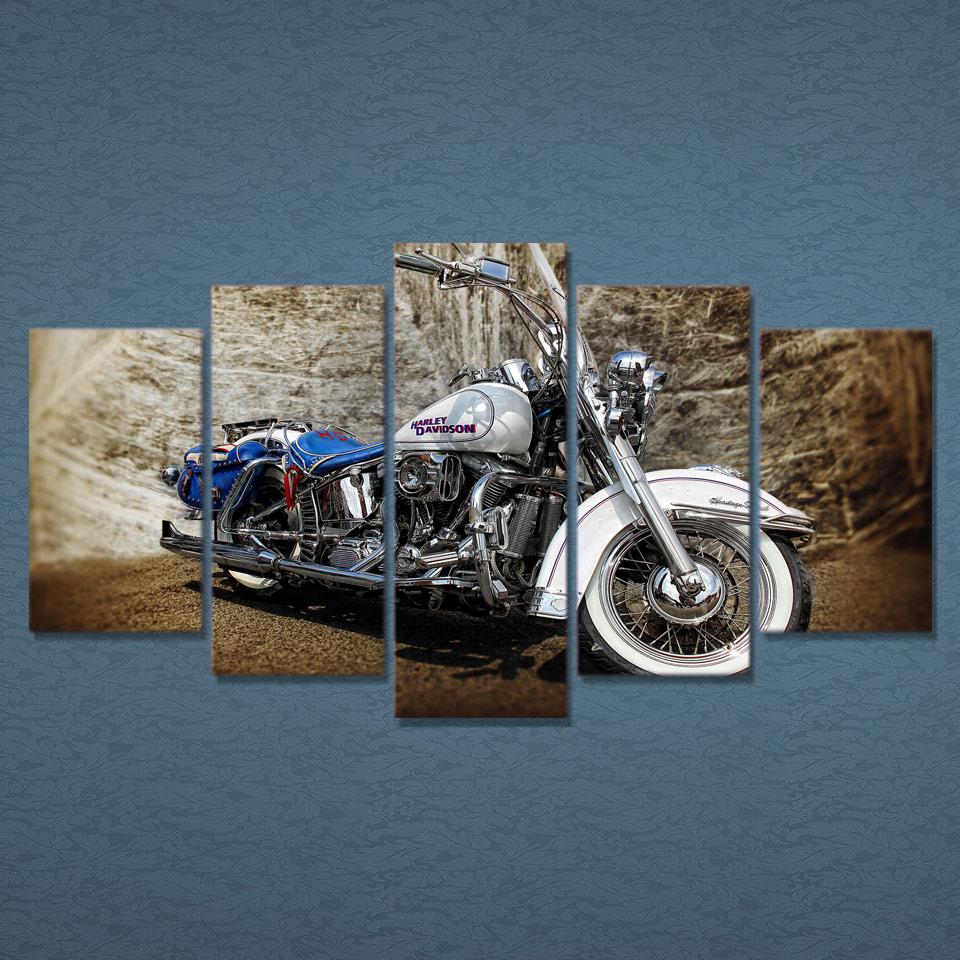 Beautiful Motorcycle – Automative Canvas Wall Art