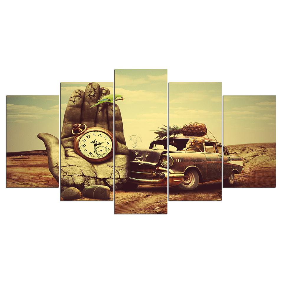 Beautiful Old Car – Automative Canvas Wall Art