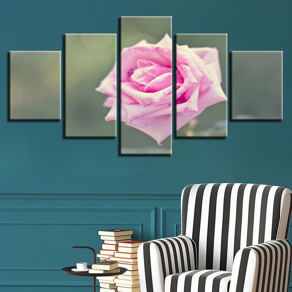 Beautiful Pink Flower 02 – Nature Canvas Wall Art