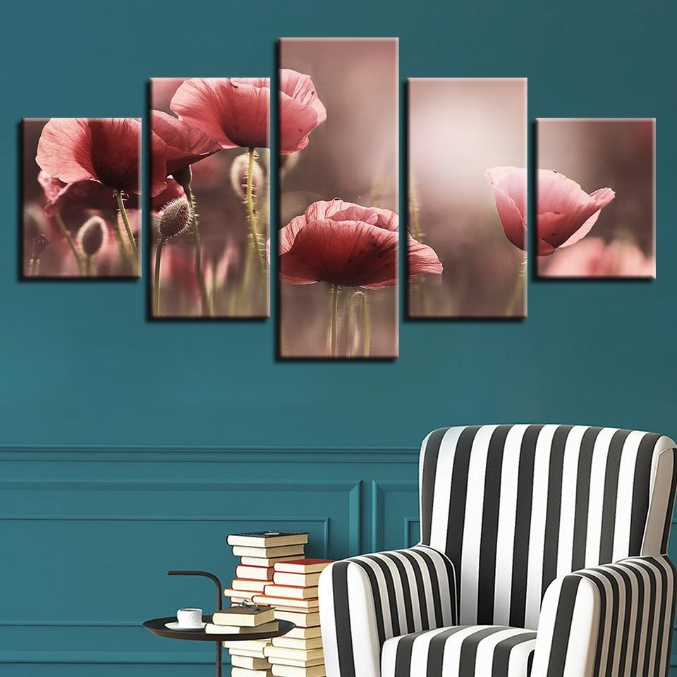 Beautiful Pink Flower 1 – Nature Canvas Wall Art