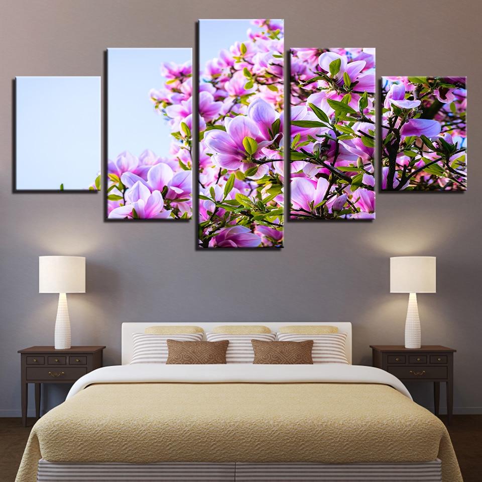 Beautiful Purple Flowers 1 – Nature Canvas Wall Art
