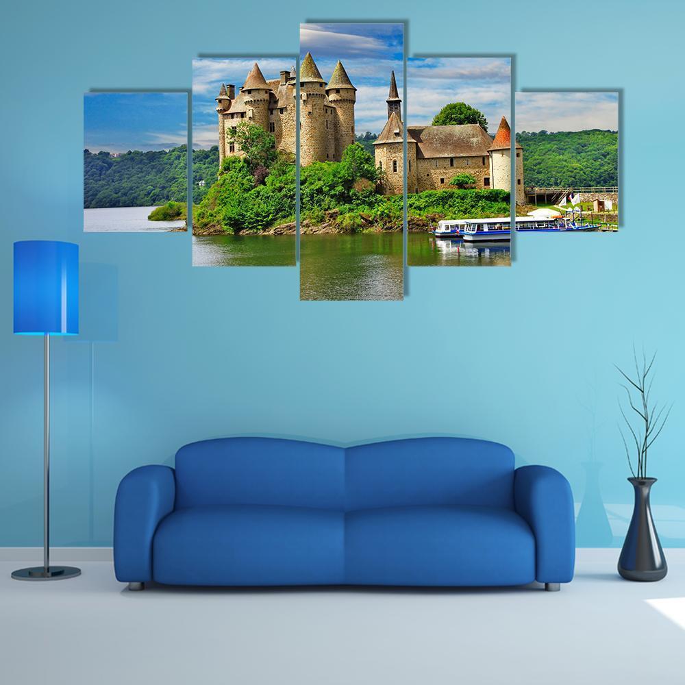 Beautiful Romantic Castles Of France – Nature Canvas Wall Art