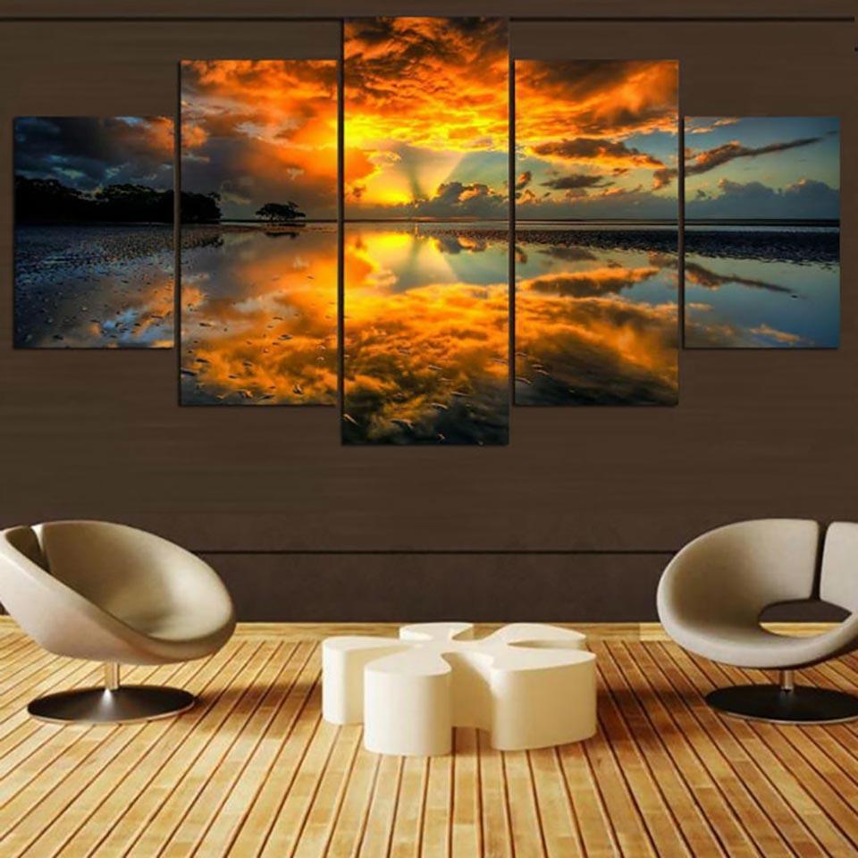 Beautiful Sunrise Moment – Nature Canvas Wall Art