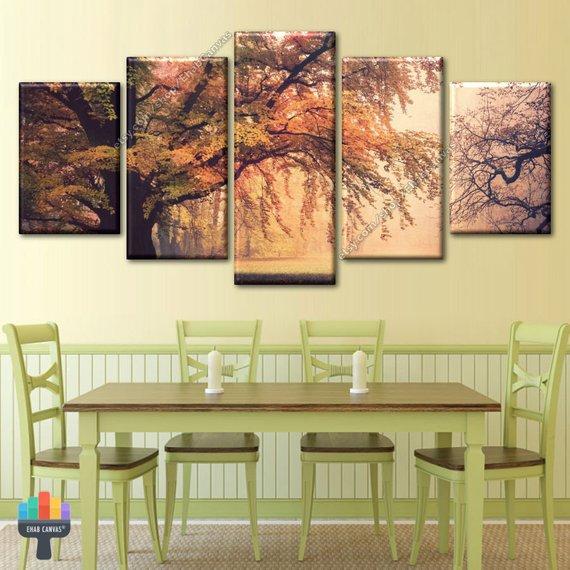 Beautiful Trees Forest – Nature Canvas Wall Art
